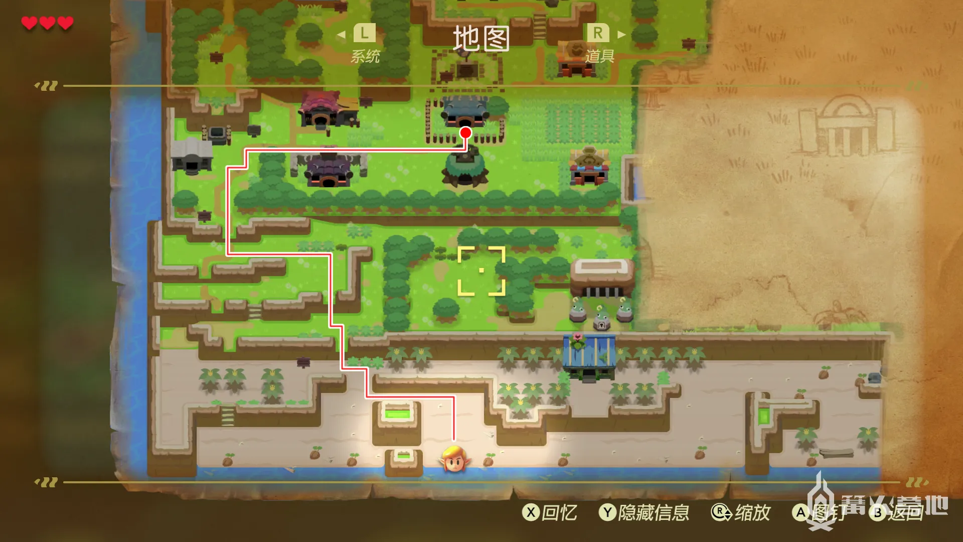 图片[3]-塞尔达传说：织梦岛 PC/手机双端(The Legend of Zelda: Link\\’s Awakening)免安装中文版-