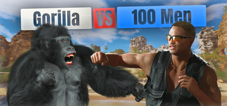 猩猩对战100个男人 Build.19340838(Gorilla Vs 100 Men)免安装中文版